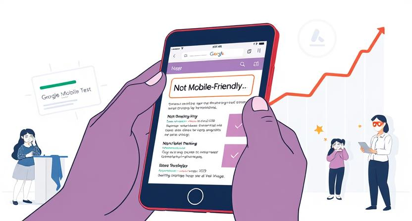 Not Having a Mobile-Friendly Website SEO Mistakes
