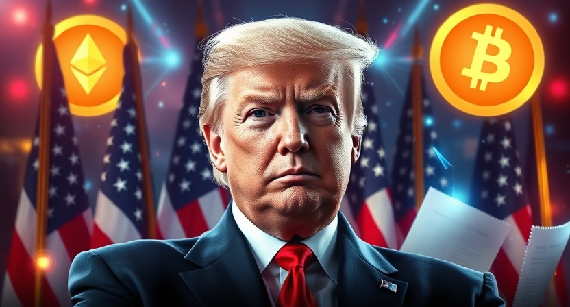 Trump Advocates Pro-Crypto Legislation